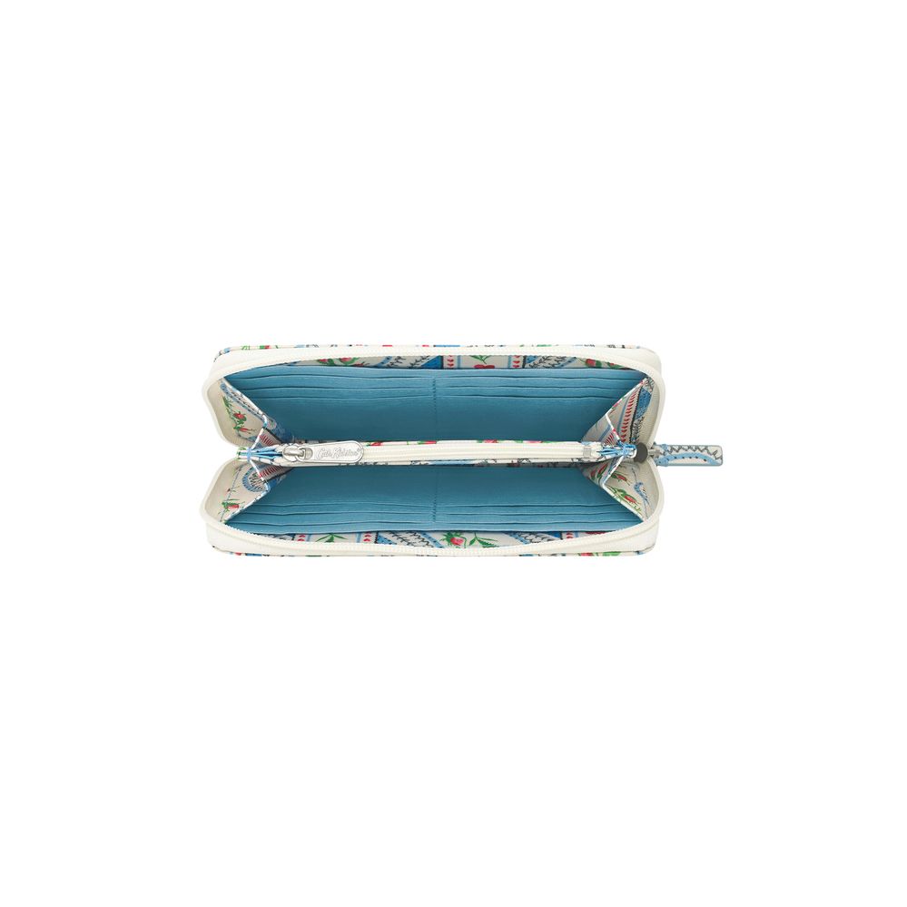 Ví nữ dài/Continental Zip Wallet - Endless Love - Blue