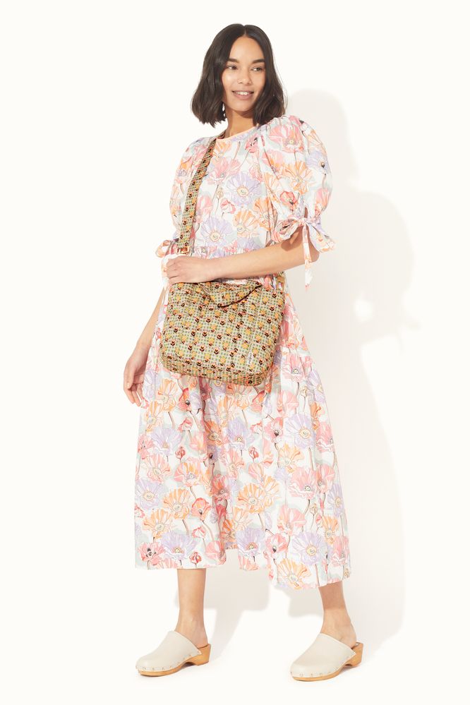 Túi đeo chéo/The Quilt Cross Body - Check Ditsy - Green