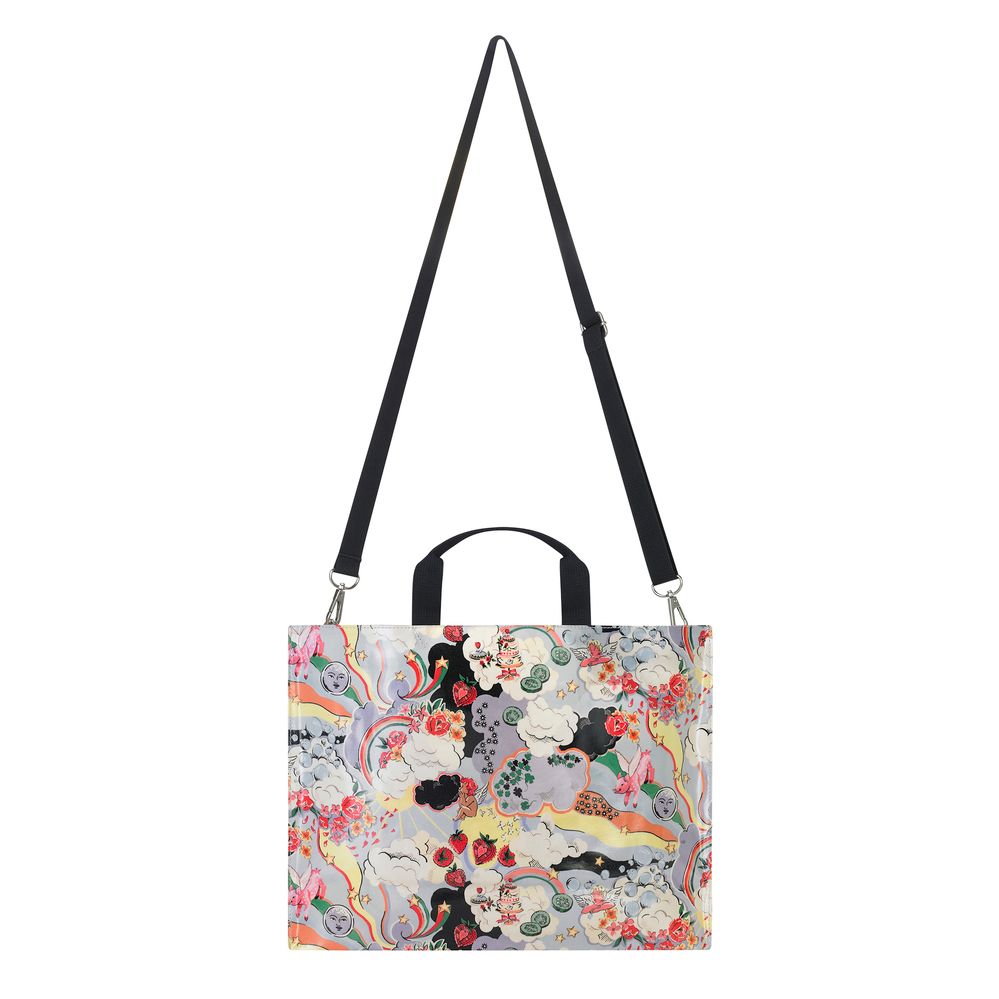 Túi đeo vai/Strappy Carryall - Self Care - Blue/Grey