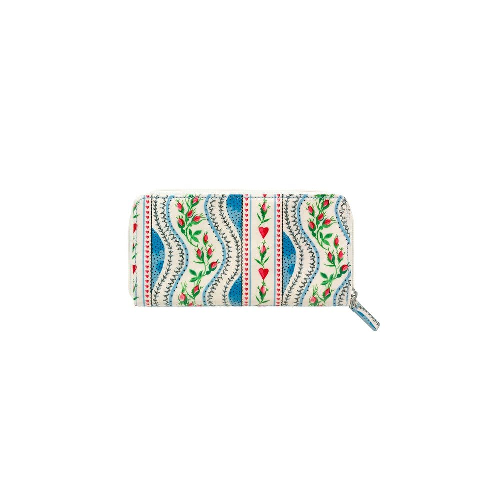 Ví nữ dài/Continental Zip Wallet - Endless Love - Blue