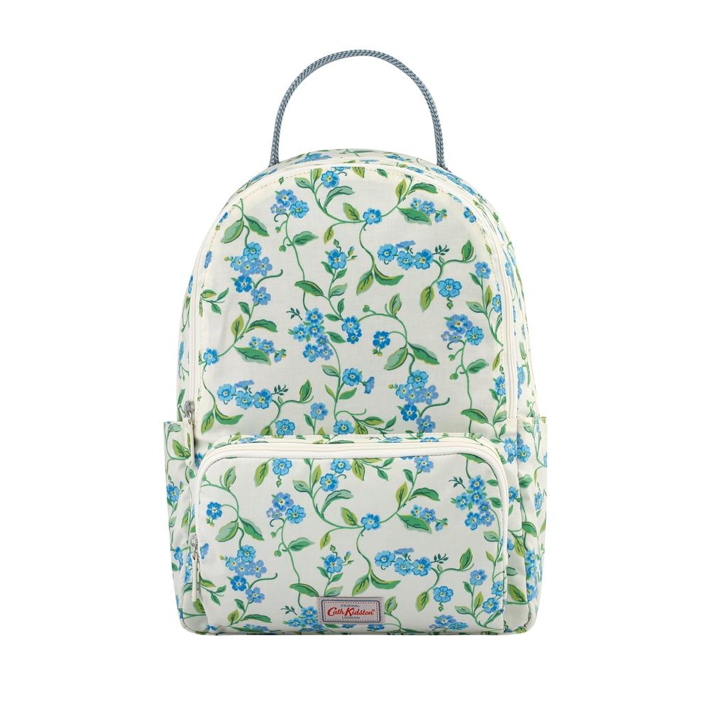 Ba lô đi học/đi làm/Pocket Backpack - Forget me not - Cream