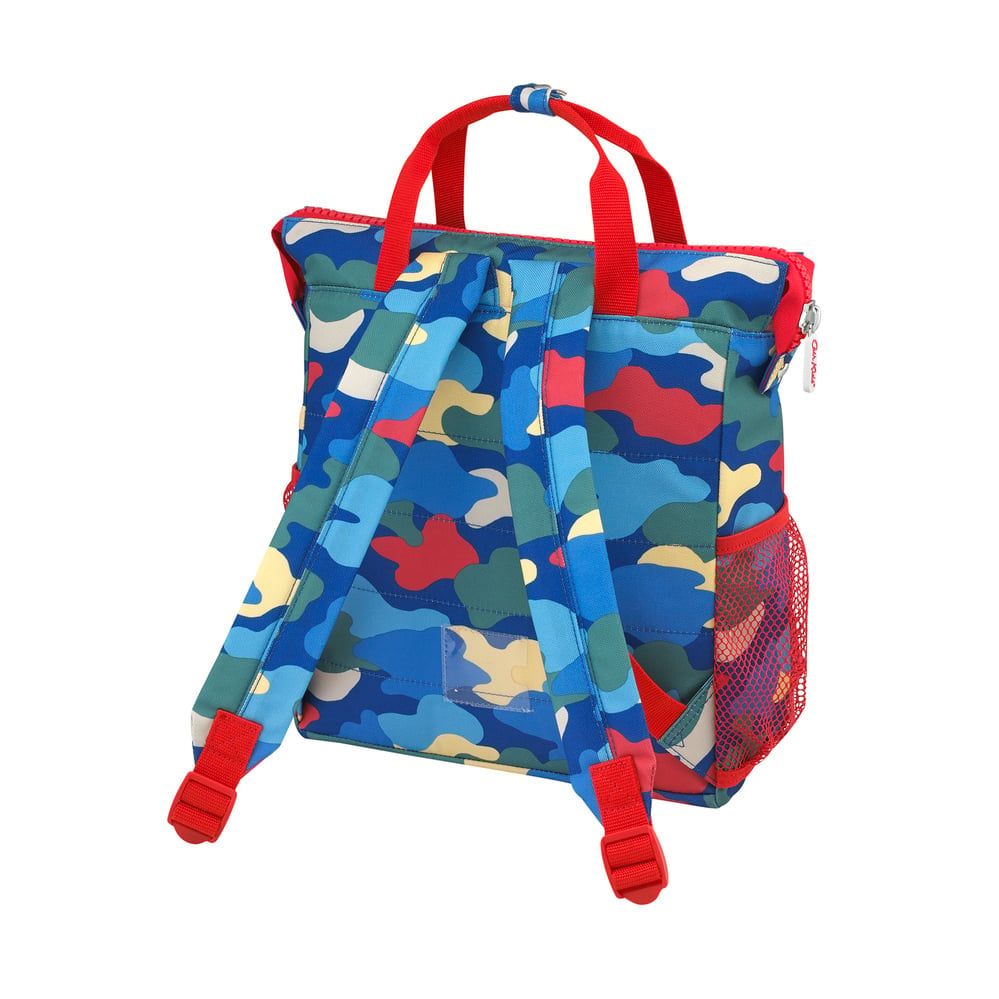 Ba lô cho bé /Kids Large Tote Backpack - Camouflage - Navy