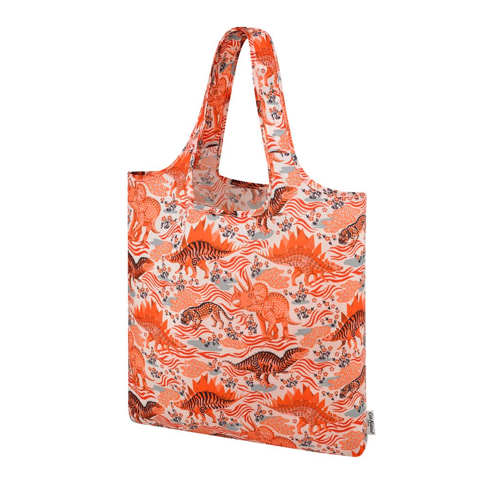 Túi đeo vai xếp gọn/Foldaway Shopper - Camo Dino - Cream -1041774