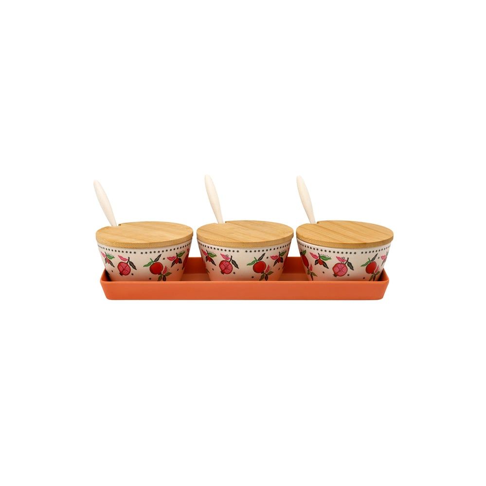 Tô/Bát/Dip Bowls - Pomegranate - Cream