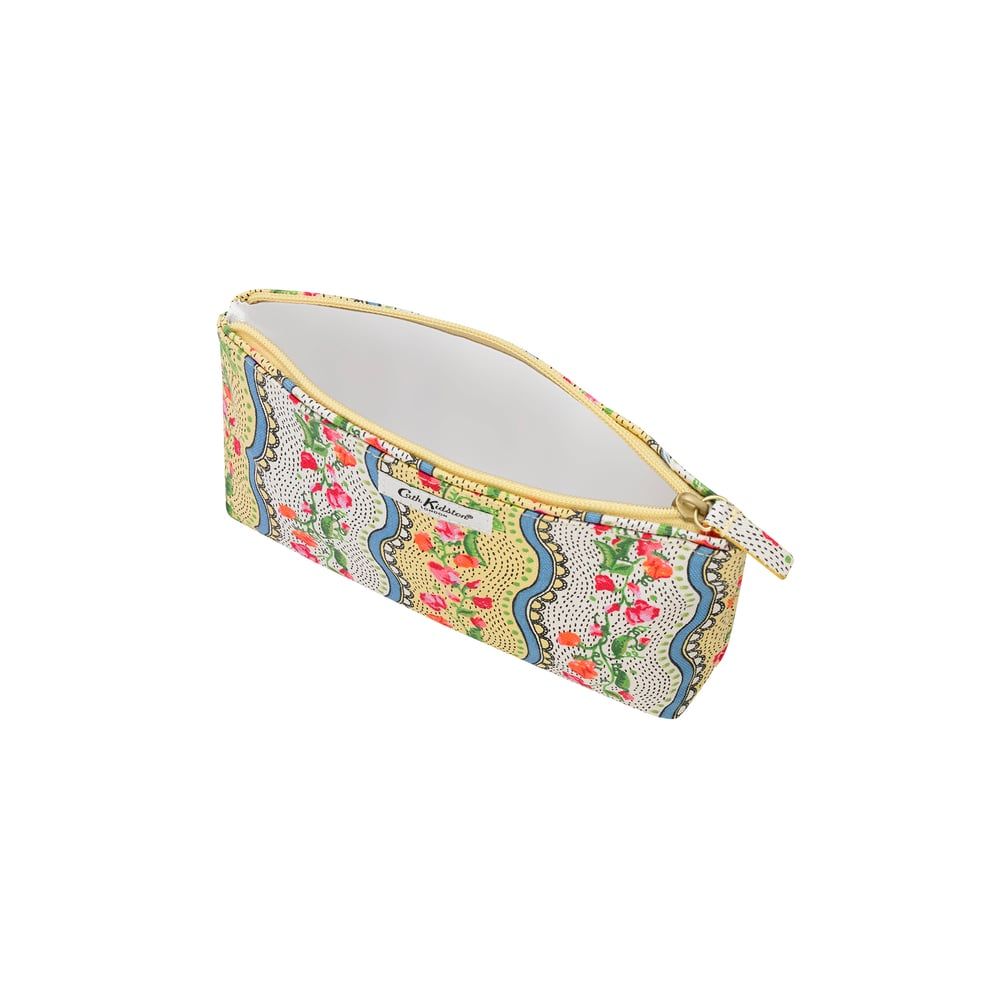 Túi đựng mỹ phẩm/Zip Make Up Bag - Sweet Pea Stripe Small - Yellow