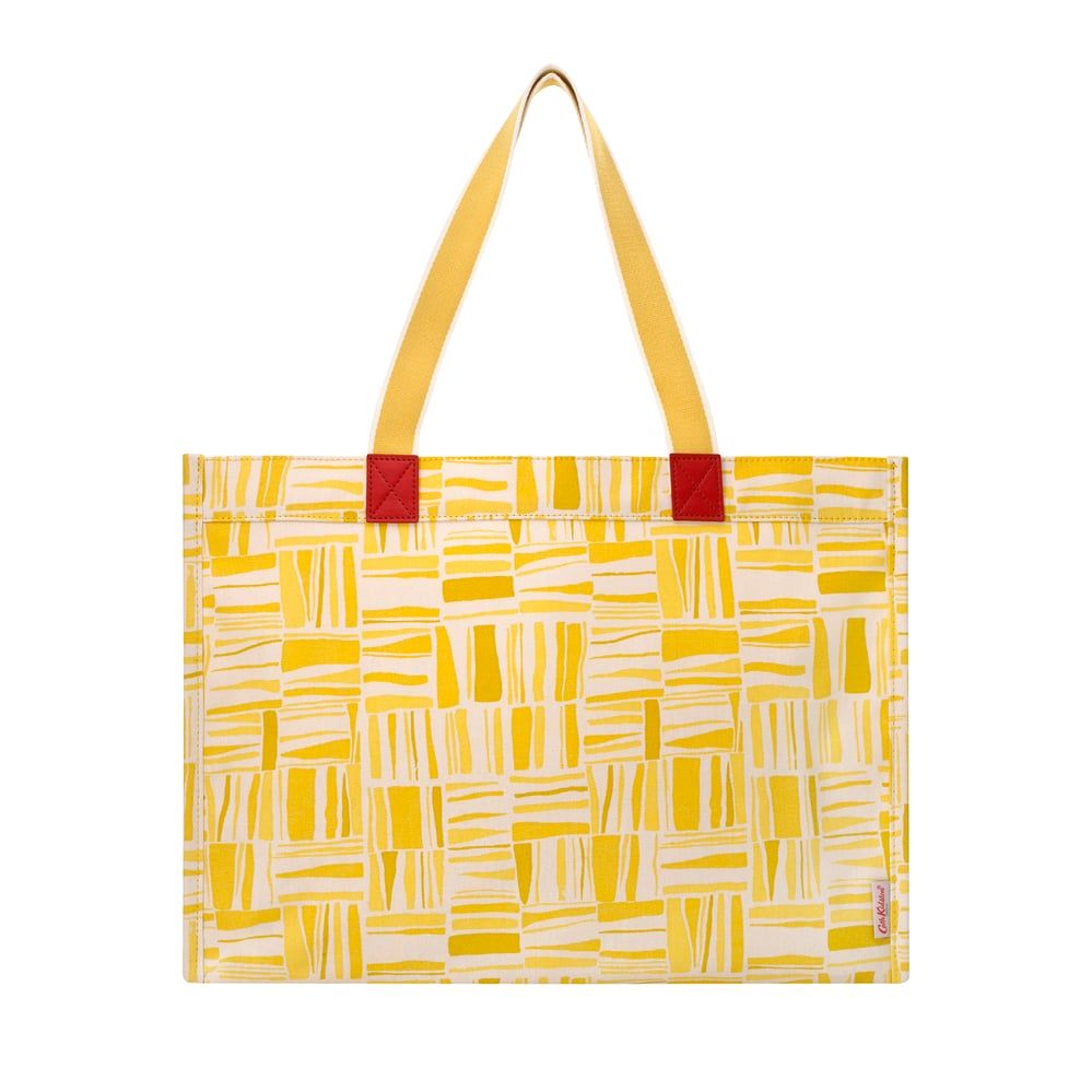 Túi đeo vai /The Milly Tote - Painted Woodblock - Yellow