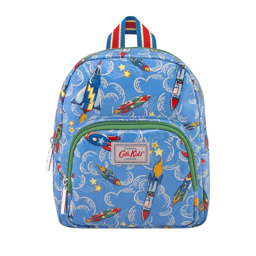 Ba lô cho bé /Kids Mini Backpack - Rockets - Blue