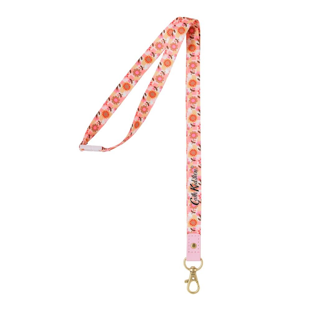 Dây đeo/Lanyard - Retro Ditsy Lanyard - Yellow
