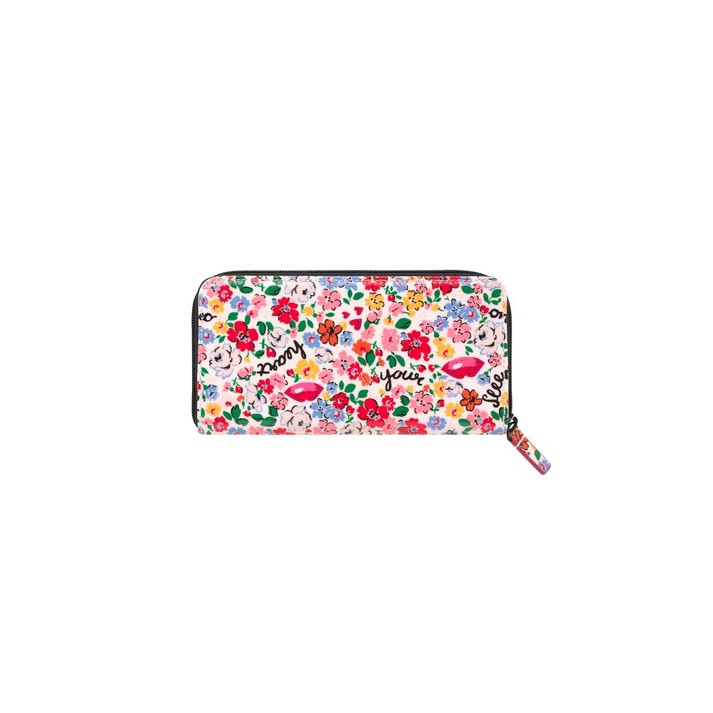 Ví nữ dài/Continental Zip Wallet - Brave Soul - Cream