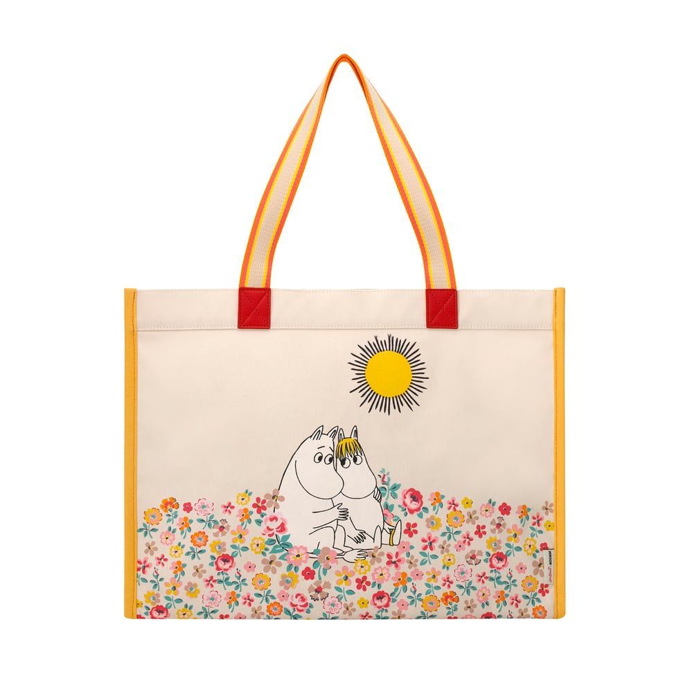 Túi đeo vai /The Milly Tote - Moomins Meadow - Cream
