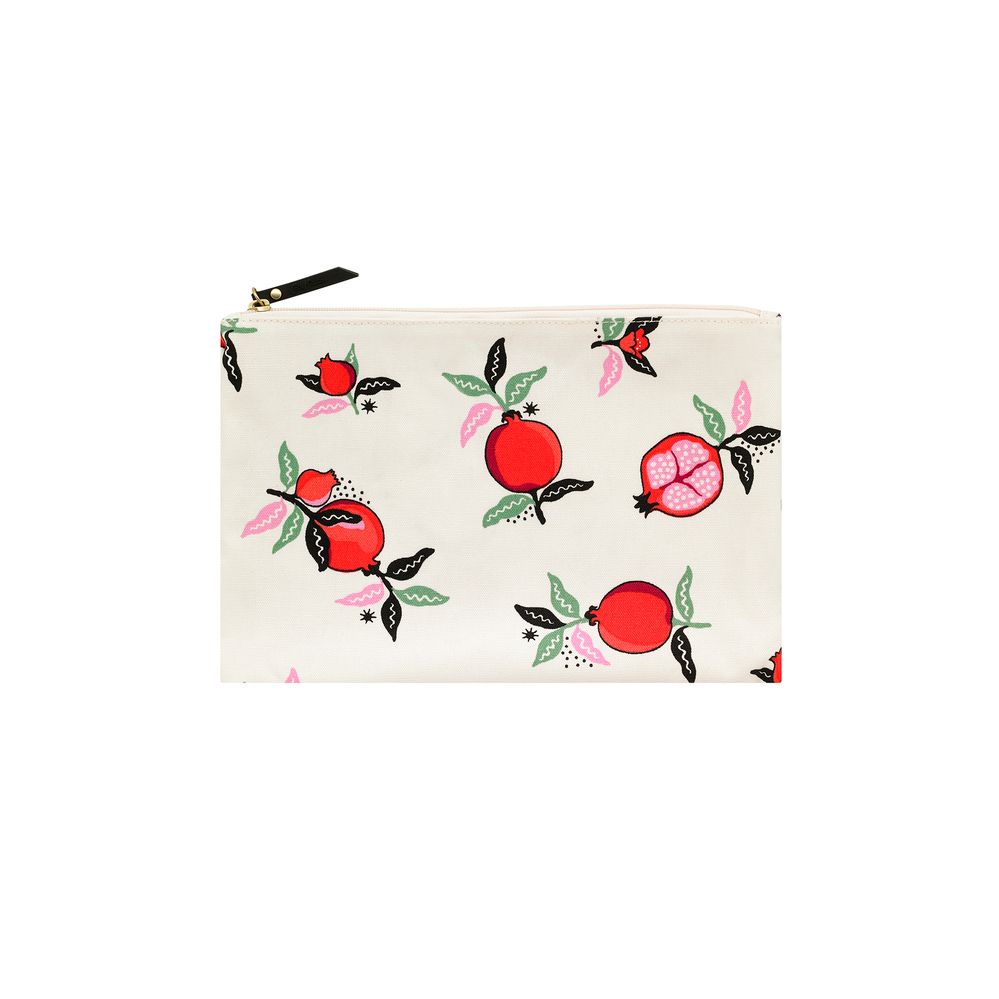 Túi du lịch xếp gọn/Foldaway Overnight Bag - Pomegranate - Cream