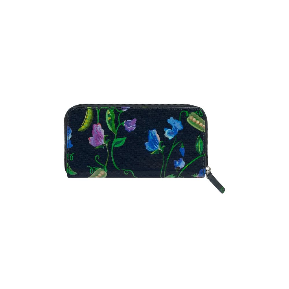 Ví nữ dài/Continental Zip Wallet - Sweet Pea - Navy
