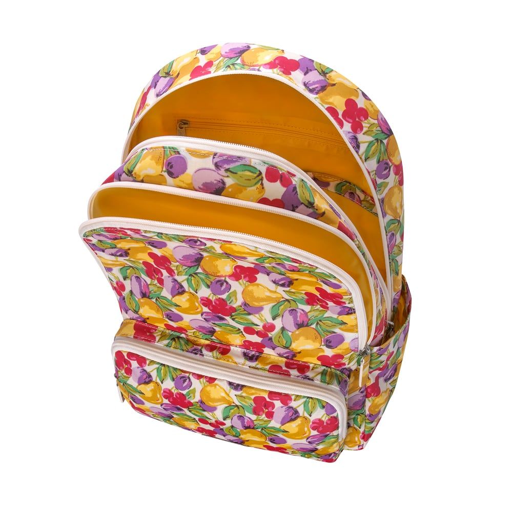 Ba lô đi học/đi làm/Pocket Backpack - Small Painted Fruit - Warm Cream - 1002188