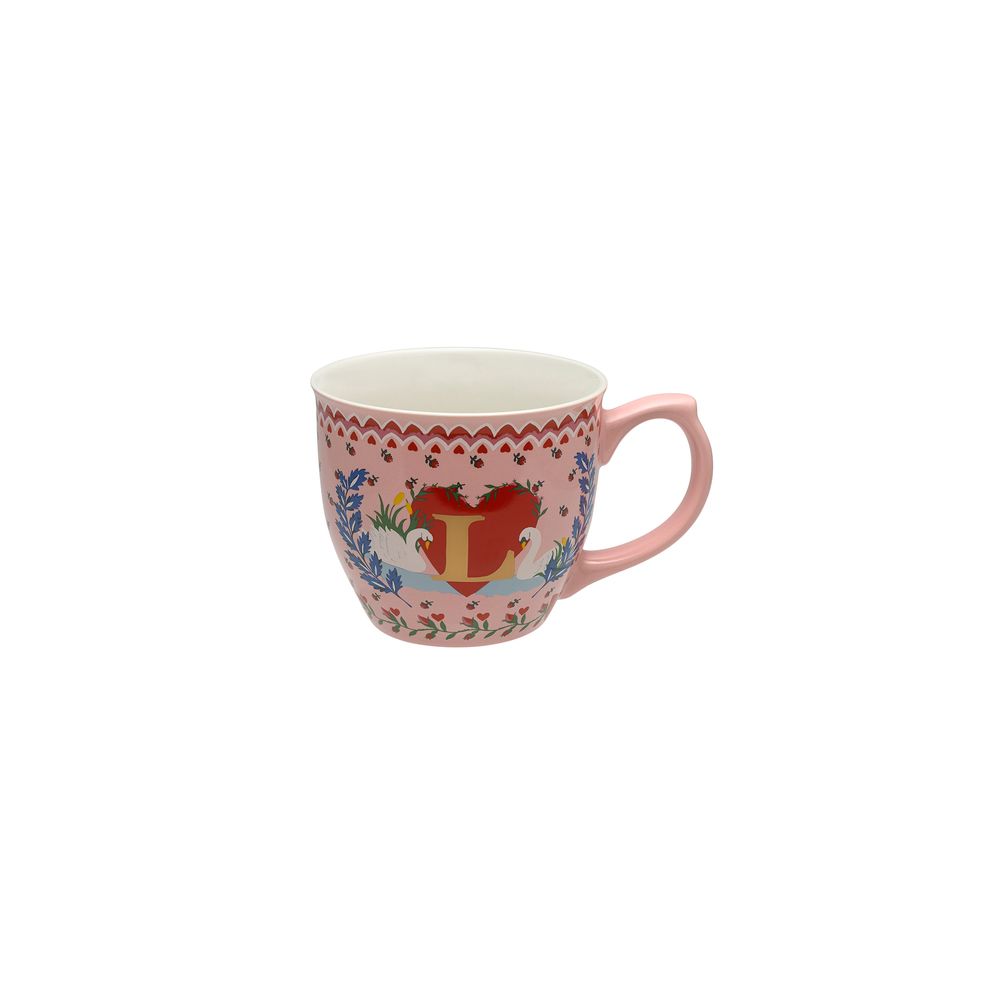Ly/Alphabet Mug L - Dreamer Multi - Pink - 1022926