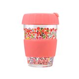  Bình giữ nhiệt/Glass Travel Cup - Kingdom Ditsy - Cream 