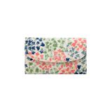  Ví gập/Foldover Wallet - Tiny Painted Bluebell - Warm Cream 