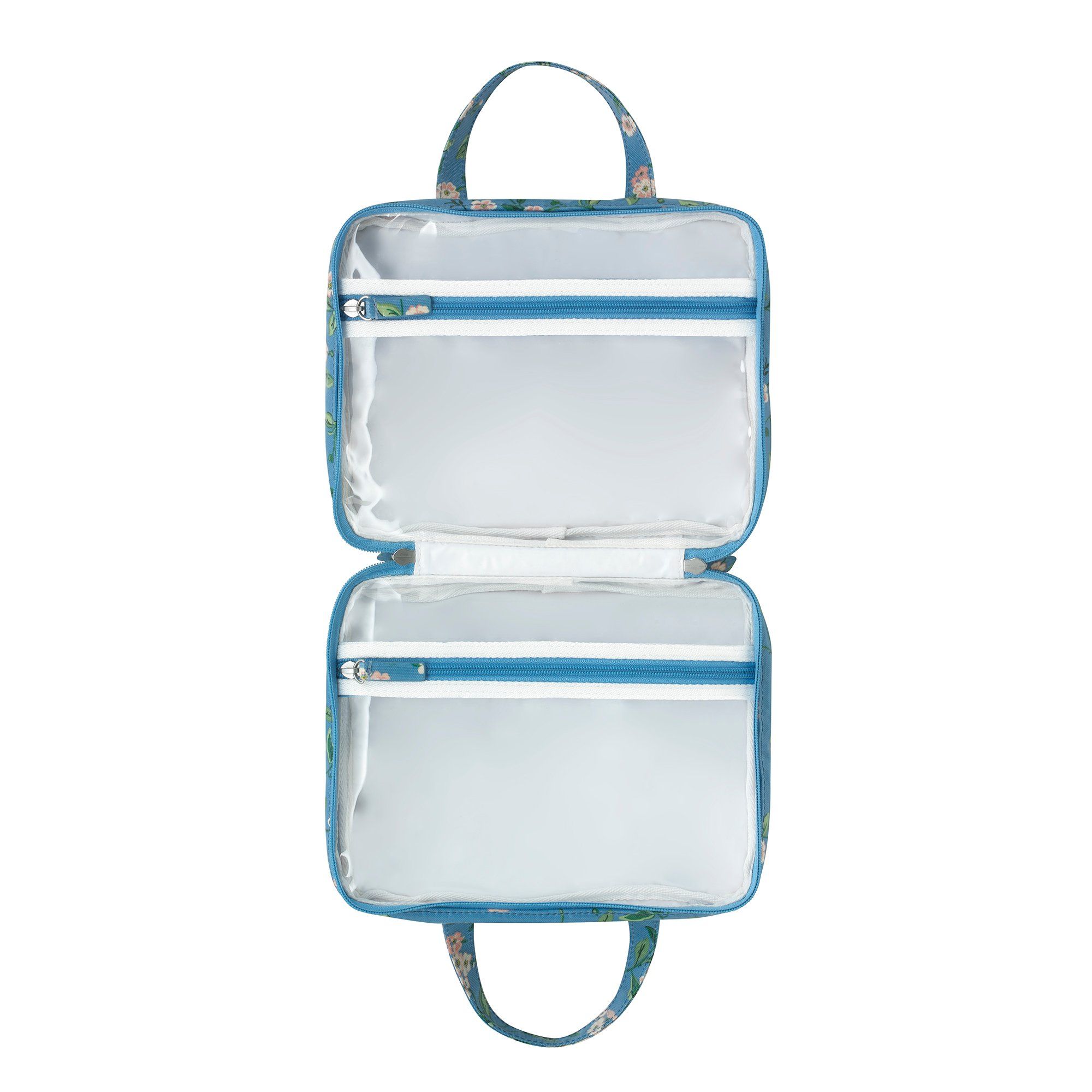 Túi đựng đồ dùng nhà tắm/Two Part Wash Bag - London People