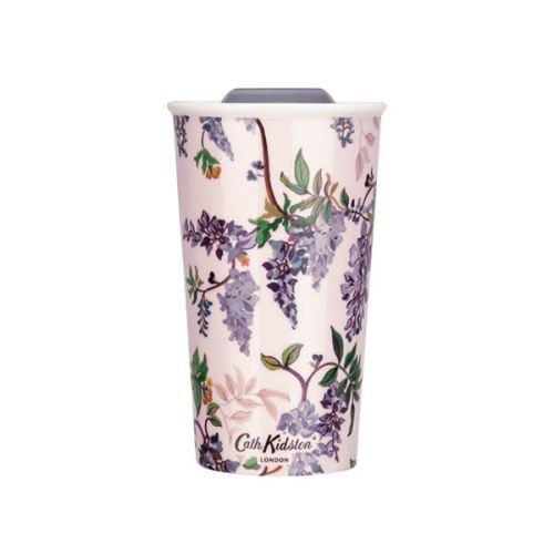Bình Nước/On the Go - Wisteria Ceramic Travel Mug - Purple - CKWSTMUG300