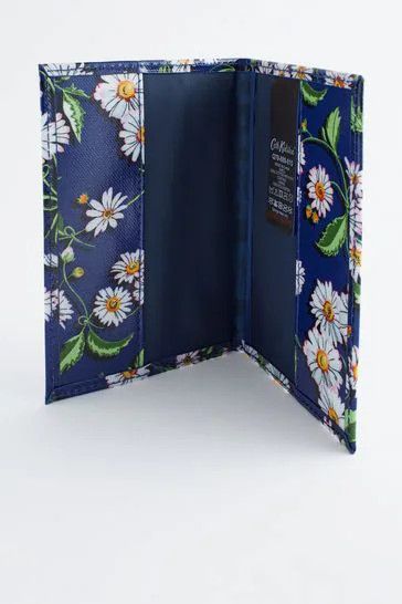 Ví đựng hộ chiếu/Passport Cover - Daisy - navy