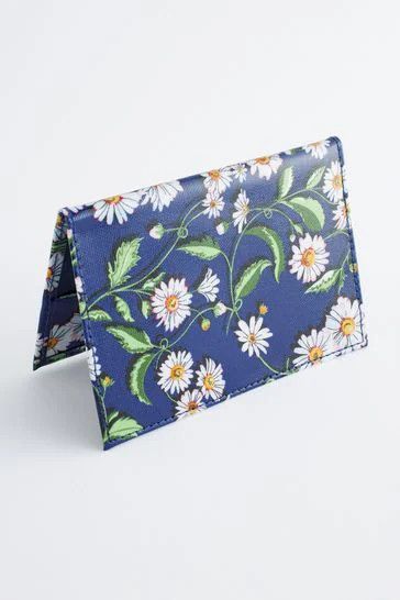 Ví đựng hộ chiếu/Passport Cover - Daisy - navy