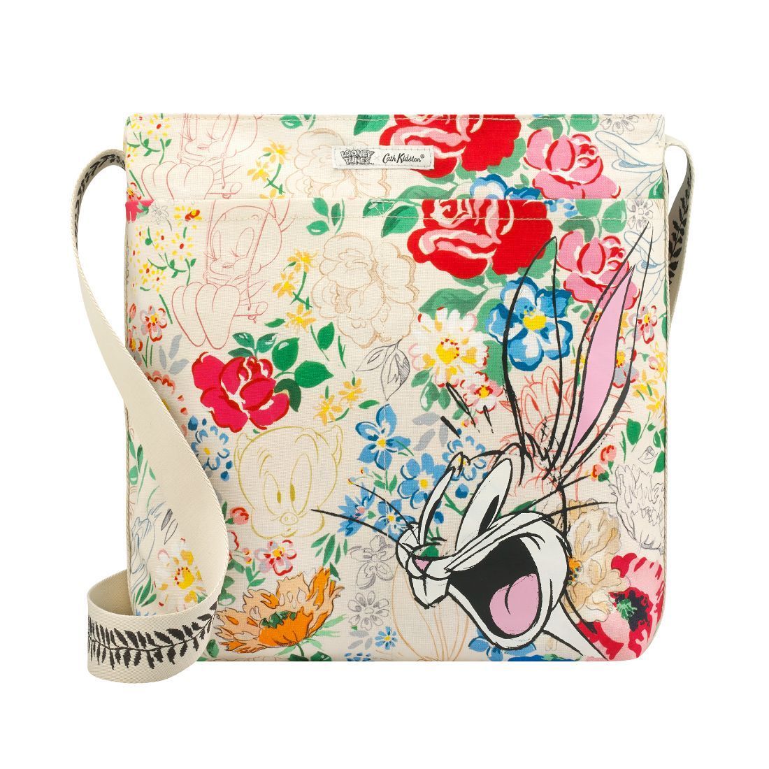  Túi đeo chéo/Zipped Messenger Bag - Tunes And Blooms 