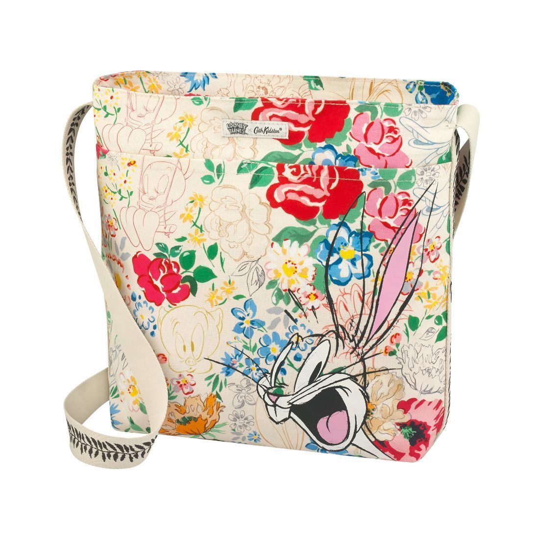  Túi đeo chéo/Zipped Messenger Bag - Tunes And Blooms 