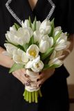 Bó Hoa Cưới Tulip Trắng HC016