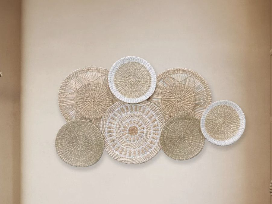 Lafos HandiCraft-Wall Baskets Decor Woven Wall