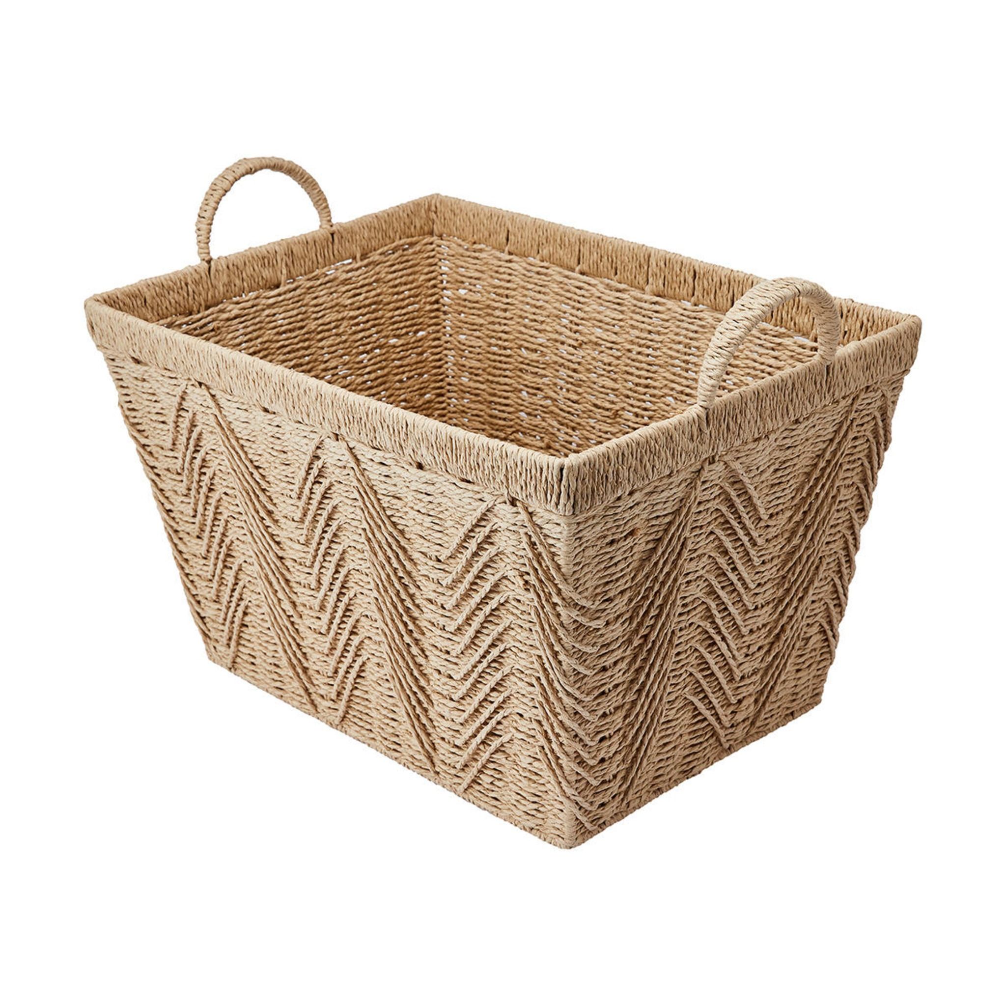 Seagrass_Rectangle Basket_Household Baskets