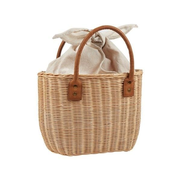 Lafos HandiCraft- Hand bag with Rattan