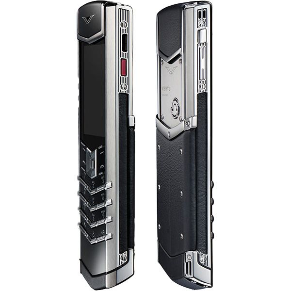  Vertu Signature V Stainless Steel Pure Silver 
