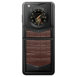  Vertu Ironflip Amber Brown Bes Fee Alligator Skin 