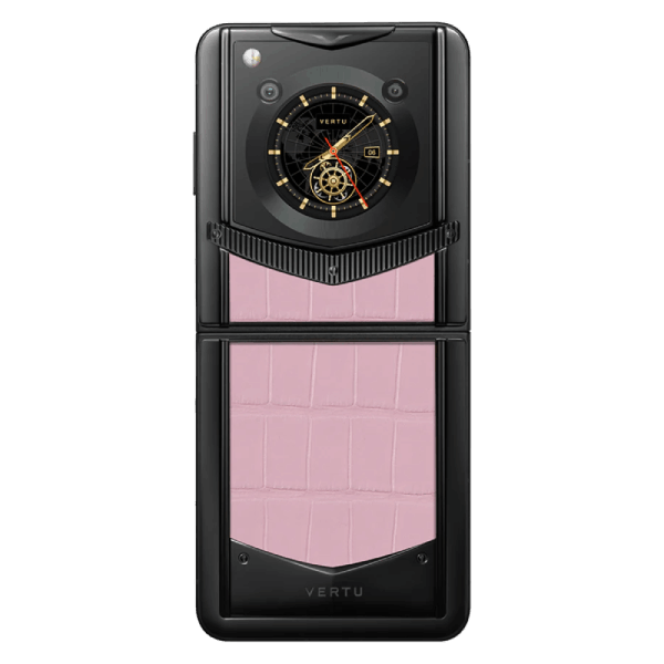  Vertu Ironflip Sakura Pink Alli Bes Fee Alligator Skin 