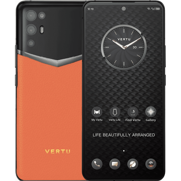  iVertu 5G Calf Leather Sunset Orange 