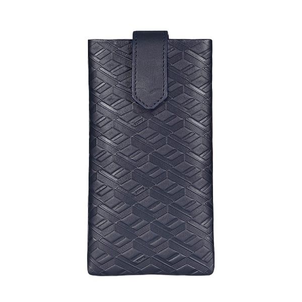 METAVERTU Calf Leather Phone Case Black