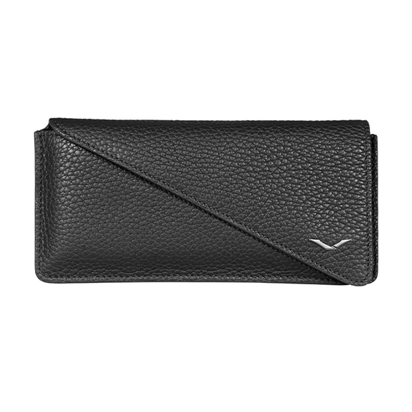  METAVERTU Wallet Calf Case Phone Bag Jade Black 