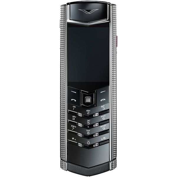  Vertu Signature V Pure Silver Clous De Paris 