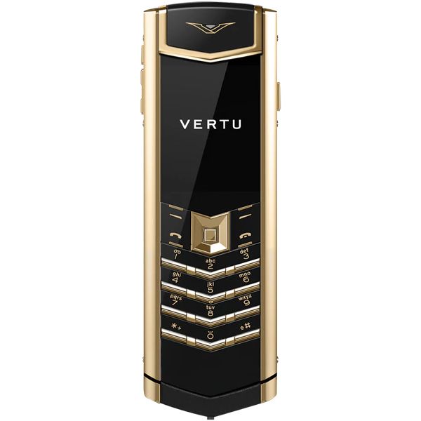  Vertu Signature V Pure Black Full Gold 