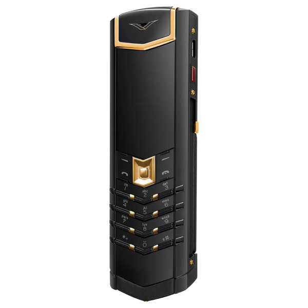 Vertu Signature S+ Black Gold INK Jade Black Calf