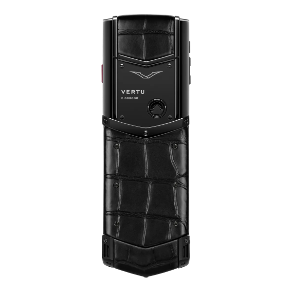 Vertu Signature S+ Black Steel Basalt Black Alli