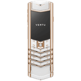  Vertu Signature V Diamond White Alligator 