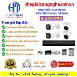  Bộ 4 Camera Full HD Kbvision 