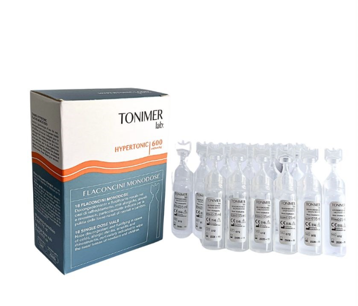 Tonimer lab HYPERTONIC - Nhỏ mũi ưu trương cho trẻ sơ sinh