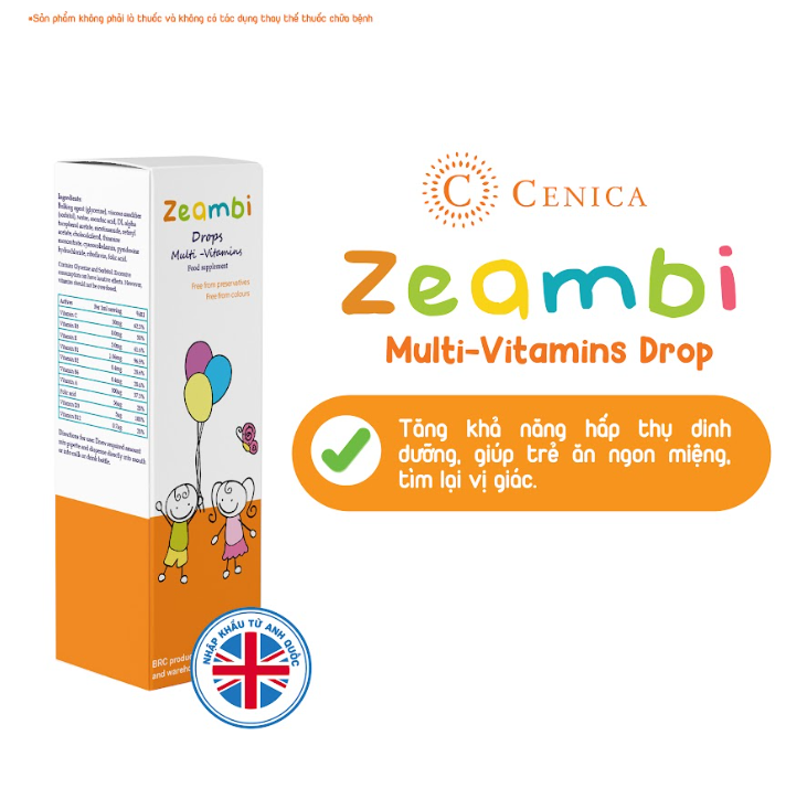 Vitamin tổng hợp Zeambi 30ml