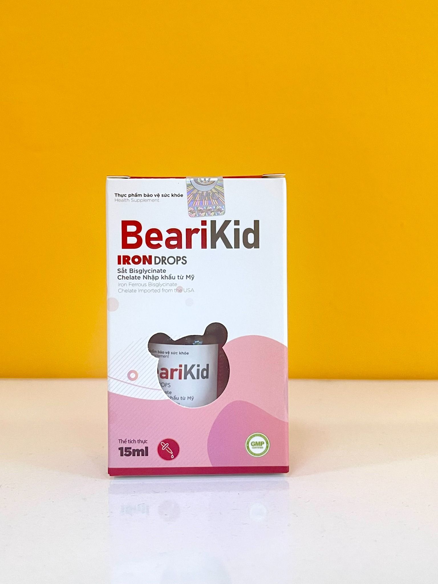 Sắt hữu cơ Bearikid - Sắt Amin thế hệ mới 15ml