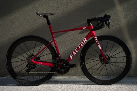 Frameset  Factor O2 V.A.M 2023 Red Velvet (Premium Package)