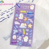  [8 màu] Bộ dán Stickers Kute 002 