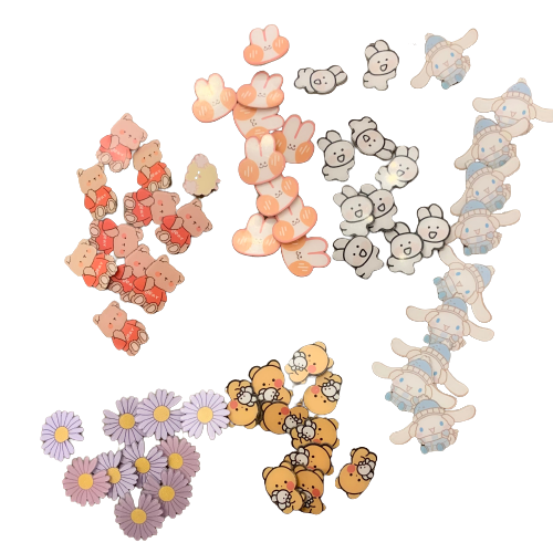 Ghim Sticker Cute Ngẫu Nhiên – Nhiều Mẫu Pastel Dễ Thương, Trang Trí S ...