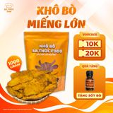  Khô Bò Miếng To Ba Thức Food Chuẩn Đặc Sản Tây Nguyên 500gram - 1kg 