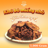  Khô Bò Miếng Ngon Ba Thức Food chuẩn đặc sản Tây Nguyên 500gram - 1kg 